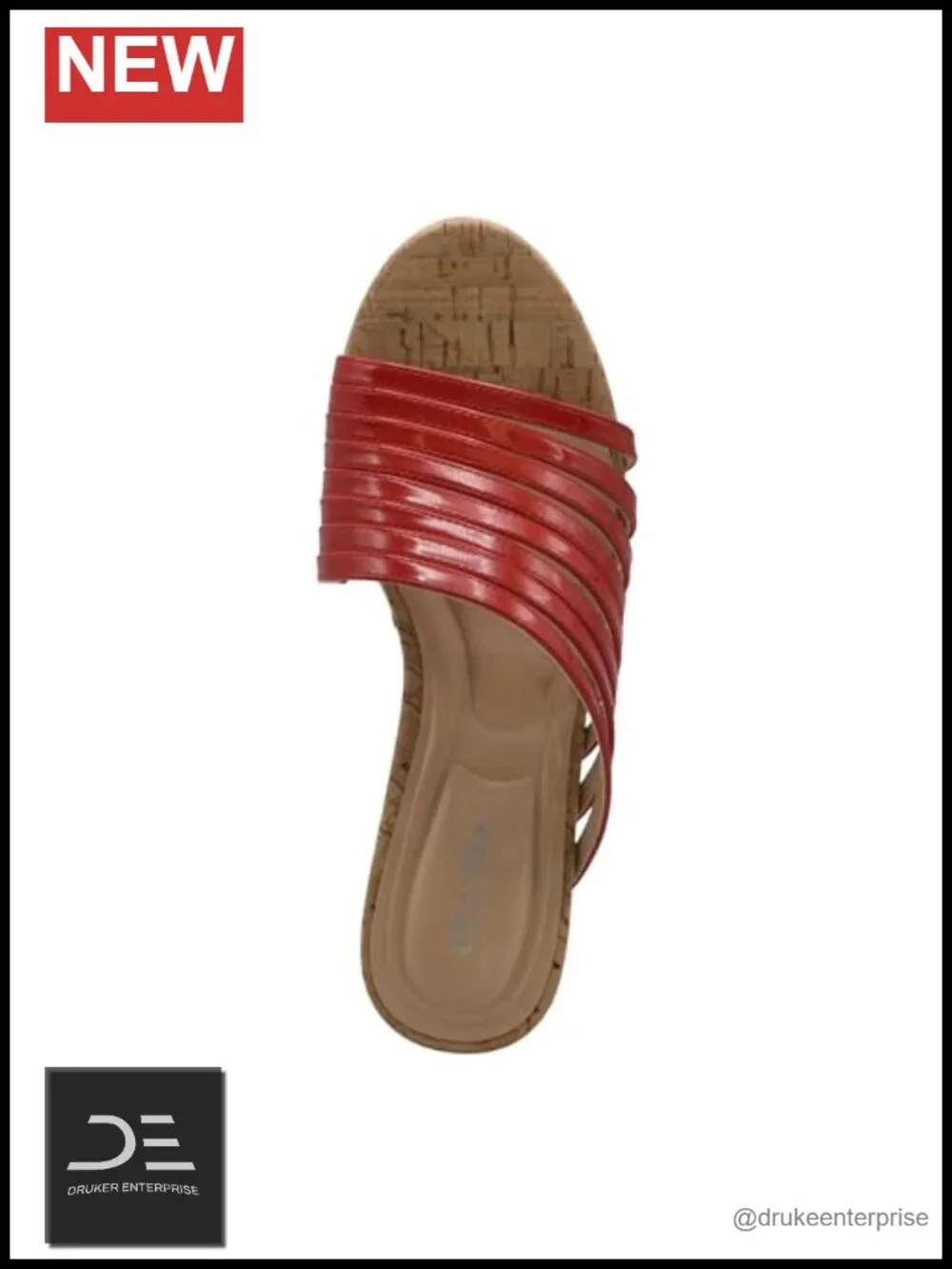 CHARLES BY CHARLES DAVID Gustavo Wedge Sandal - Faux Leather